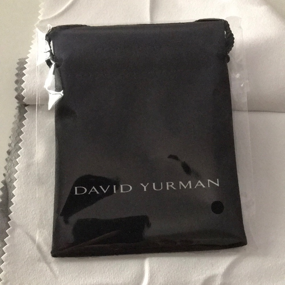 💯 David Yurman large black pouch